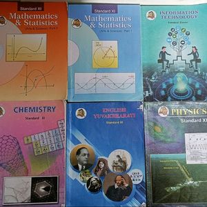 Class 11 6 Subject Books Of Maharashtra Board