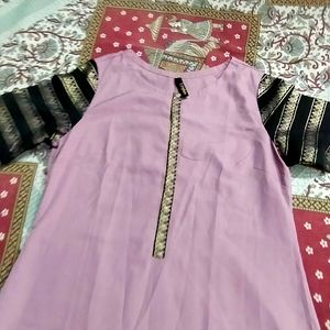 office/college wear peach colour kurti