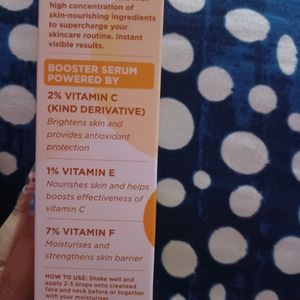 Simple Vitamin C+E+F Booster Serum