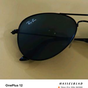 First Copy Ray-Ban Aviator (Black) Sunglasses