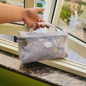 Longchamp floral Pouch