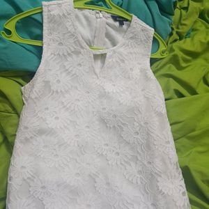 White One Piece/ Kurti