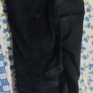 Black Cordroy Men Pant