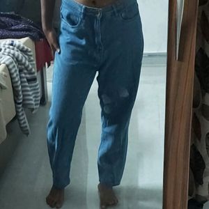 Zudio Blue Jeans Mom Fit