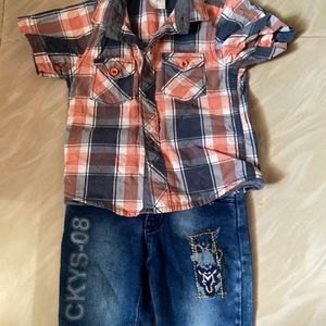 Baby Boy Shirt Set