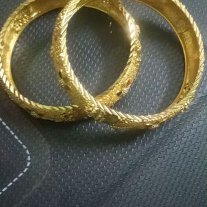 Gold Plated Bangles