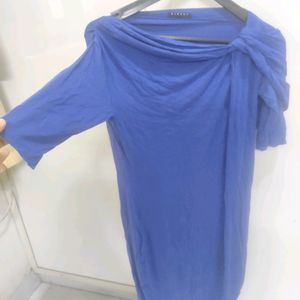 Blue Body Con Dres