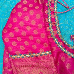 new pink colour soft pattu saree