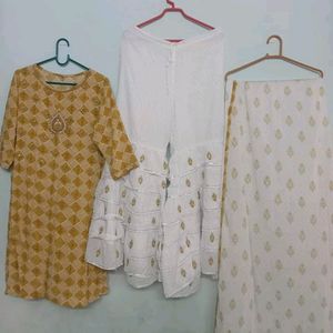 Mulmul Cotton Kurta Set