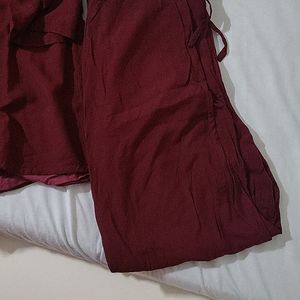 Maroon Designer Co Orde Set