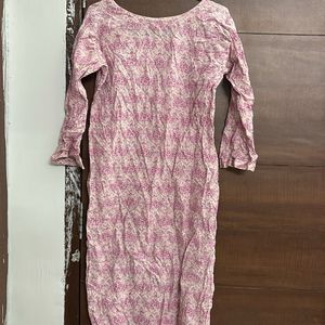 Pink Kurta Set