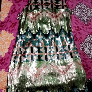 Sequin Long Top Branded