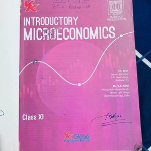 Microeconomics Class 11📚