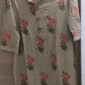 Women Kurta And Palazzo Set