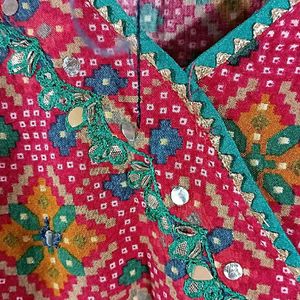 Multicolour Printed Kurta