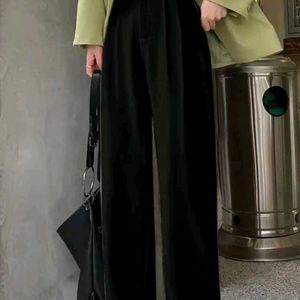 korean wide leg trouser