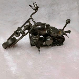 Metal Handicraft Bullet Bike Miniature