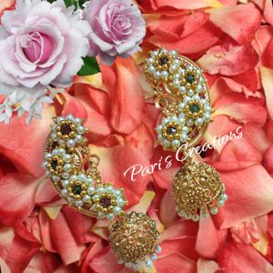 Earcuff Earrings For Beautiful Bride