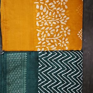 Kalamkari Version Print In Combo