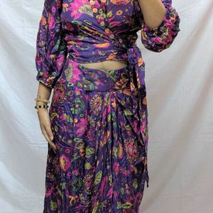 Sheeoli Purple Co-ord Set