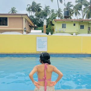 Pink Backless Top