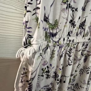 Beautiful Printed high N Low Dress By H&M