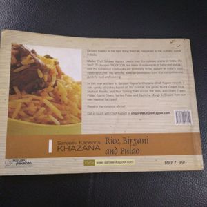 Recipe Book - Sanjeev Kapoor's Khazana