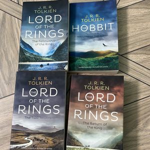 Lord Of The Rings 4 Book Set