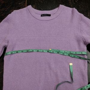 🌹Zudio Brand Lavender Color Sweater🌹