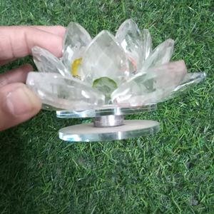 Lotus Glass  Decor Piece