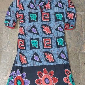 Pure Cotton Batik Printed Salwar Suit