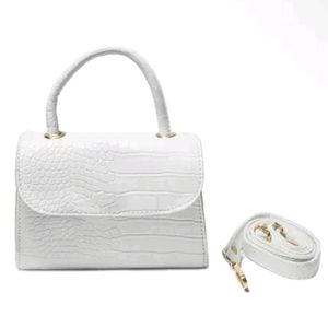 White Sling Bag