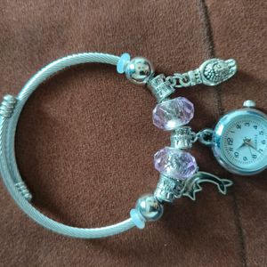 Light Pink Watch Bracelet