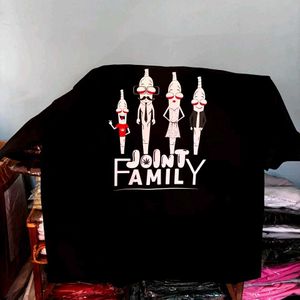 Joint Family Printed Cotton 210 Gsm Oversized Tshi