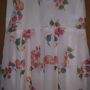 Anarkali gown with dupatta