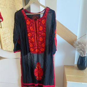 Chic Net Kurti