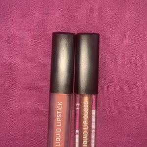 2 shades lipstick from primark