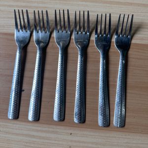 6 Spons & 6 Forks