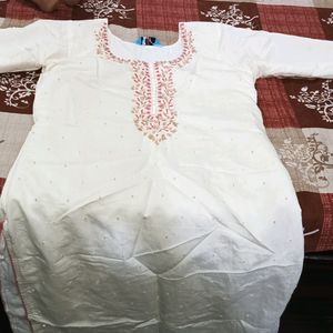 Kurti Set Organza Dupatta