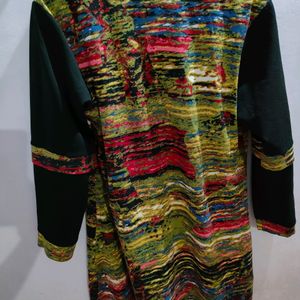 Winter Multi Colour Kurti