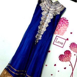 Ethnic Gown With Dupatta