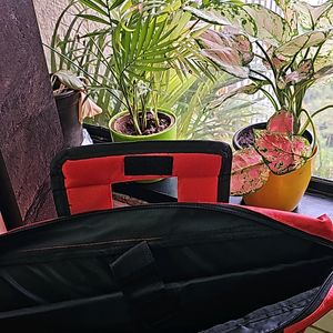 Elegant Red Laptop Bag