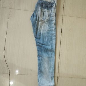 Light Wash Blue Denim