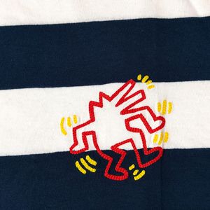 Keith Haring  Moma  Uniqlo Striped Short TShir