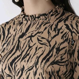 Women Leopard Print Top