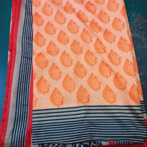 Orange Saree