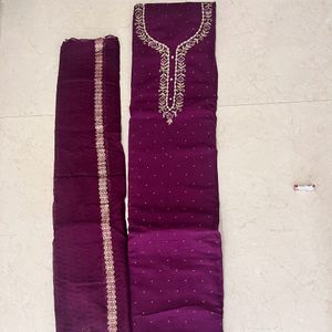 Silk Suit Party Wear Dress Material