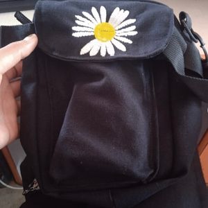 Black Flower Cross Body Bag🖤