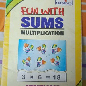 Combo Of Addition Book + Multiplication Activity