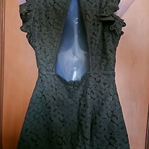 20 Dresses Green Lace Dress